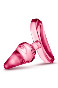 Blush Hard Candy Anal Plug - Pink - 331976-5